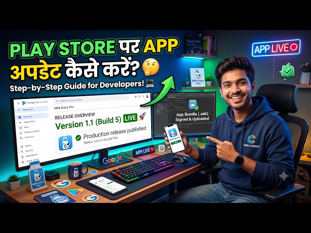 How to Update App on Play Store 2026 | Google Play Console (Step-by-Step Hindi) #App #PlayConsole