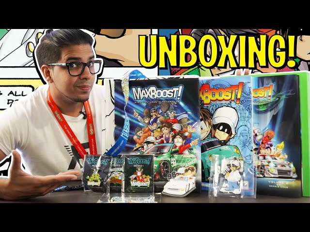 Unboxing Max Boost (Import Tuner Comic Book) Surprise Box! - Omnibus