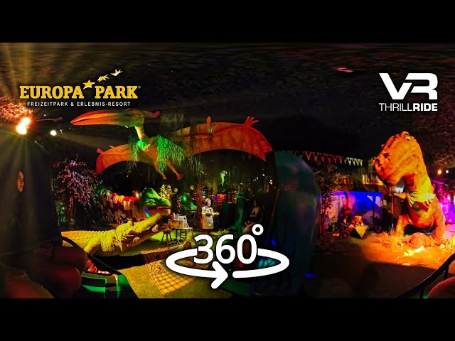 VR 360 Dinosaur VR Experience MADAME FREUDENREICH CURIOSITÉS Europa Park onride POV