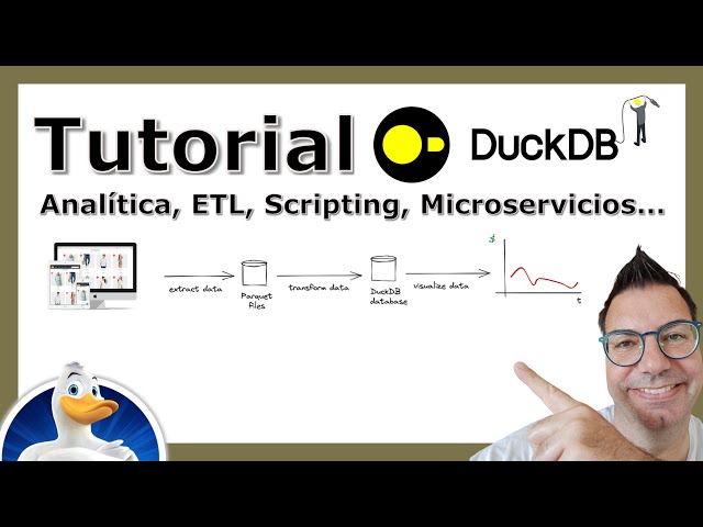 DuckDB Tutorial: The fast and lightweight database, ideal for Analytics, ETL, Scripting, Microser...