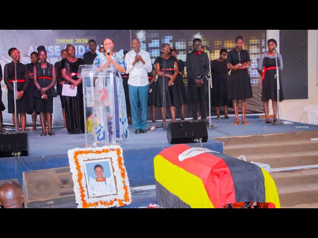 Teso MPs breakdown while receiving the body of Hon. Apolot Stella Isodo in Soroti City