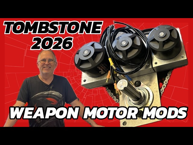 Tombstone at BattleBots Pro League - Weapon Motor Mods