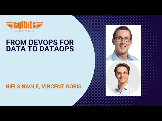 From DevOps for data to DataOps