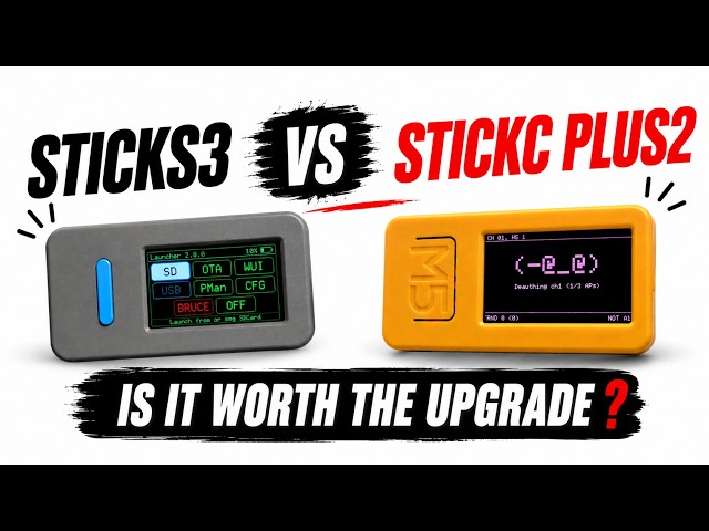 M5StickS3 vs StickC plus 2 - is it worth the upgrade??