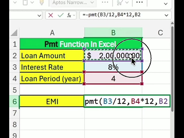 Master the PMT Function in Excel 💥 | Easy Loan Payment Formula