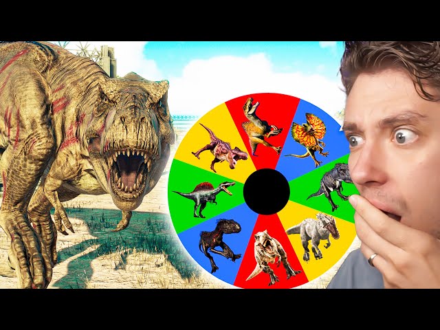 Dinosaur Royal Rumble in Jurassic World Evolution 2