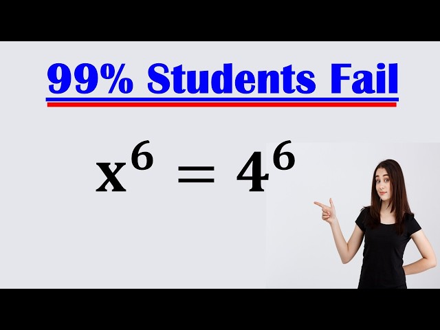 Solving a 'Harvard' University entrance exam | x=?