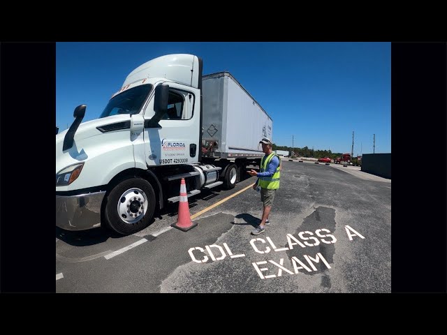CDL Class A Exam all 4 Exercises