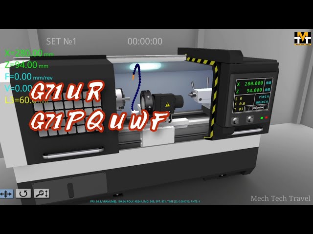 Fanuc G71 stock Removal cycle Explanation!! Malayalam!!!