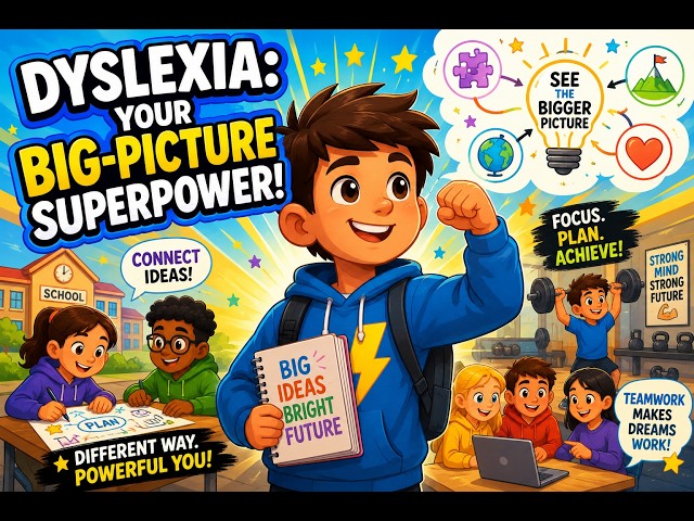 Dyslexia: Your Big-Picture Superpower | Think Bigger. Learn Differently. Lead with Confidence.