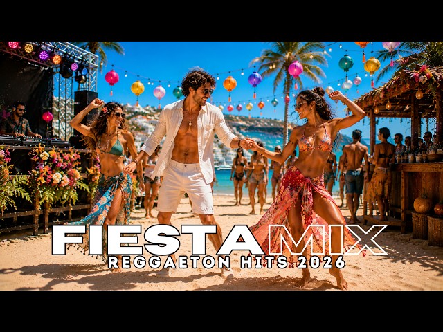 🌴Latino Fiesta Mix 2026 | Reggaetón Tropical Party • Ibiza Summer Beach Vibes