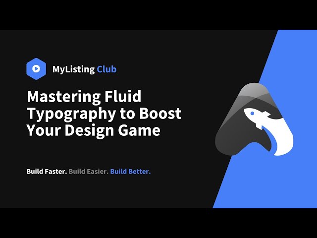 MyListing Tutorial: Mastering Fluid Typography to Boost Your Design Game
