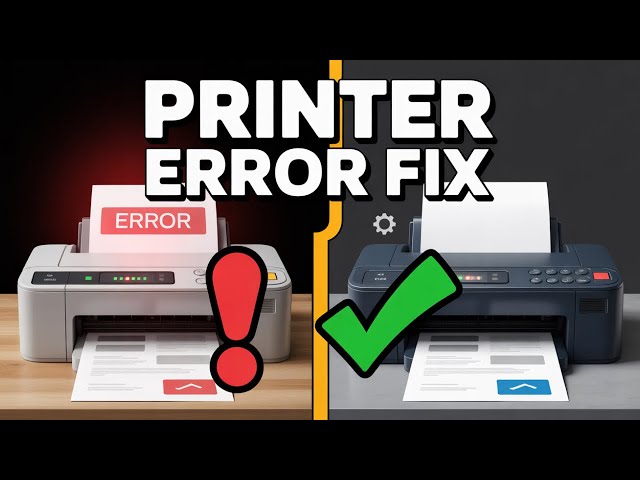 Best Fix: Printer in Error State Problem on Windows 11/10