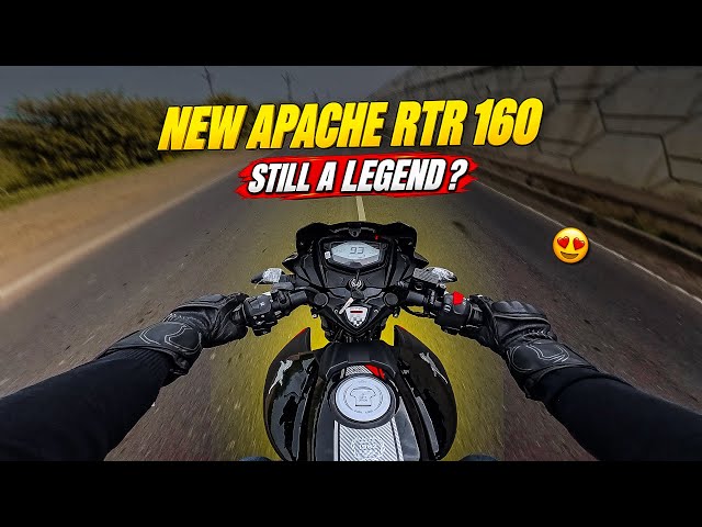 Riding Real Legend😍| New Apache RTR 160 2V Ride 🔥|