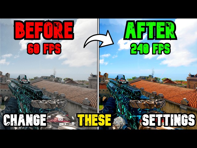 BEST PC Settings for Warzone SEASON 4! (Optimize FPS & Visibility)
