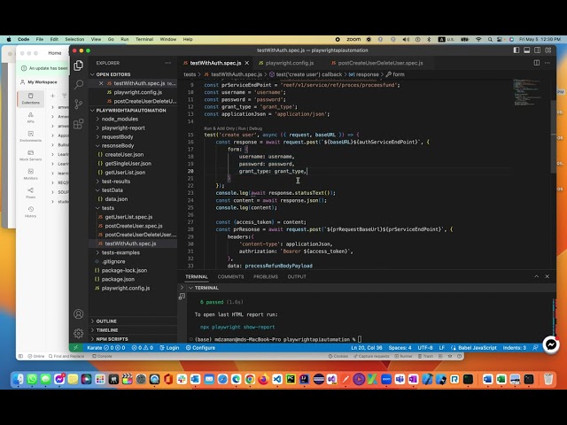 GITS - Playwright Javascript API Automation Series-07| Basic Auth |Bearer Access Token|POST Endpoint