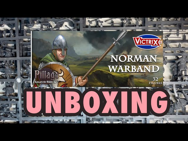 Let’s Look at the Victrix Pillage Norman Warband | Plastic Miniature Review