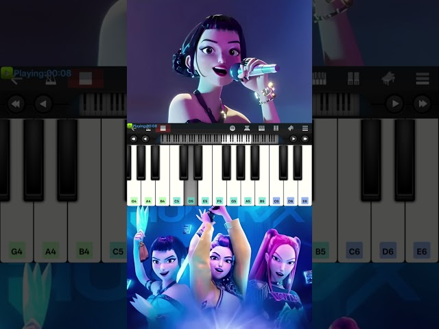 How It's Done Song (KPop Demon Hunters | Easy Piano Tutorial