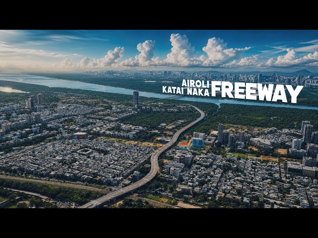 Airoli Katai Naka Freeway Progress | September 2025 | The Bridge Connecting Mumbai