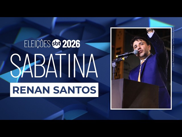 Renan Santos defends changing labor laws and building more prisons | #SBT2026Elections