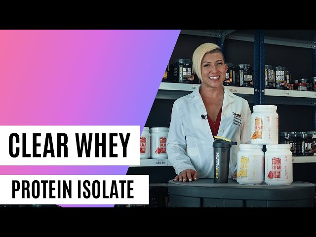 CLEAR Whey Protein Isolate Nutra Bio