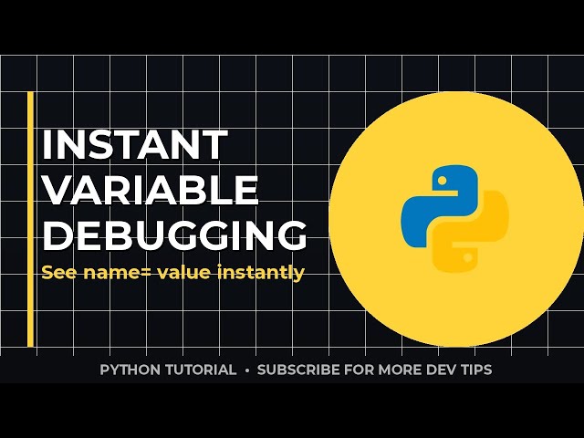 Python f-string = Shortcut: Instantly Print Variable Names & Values