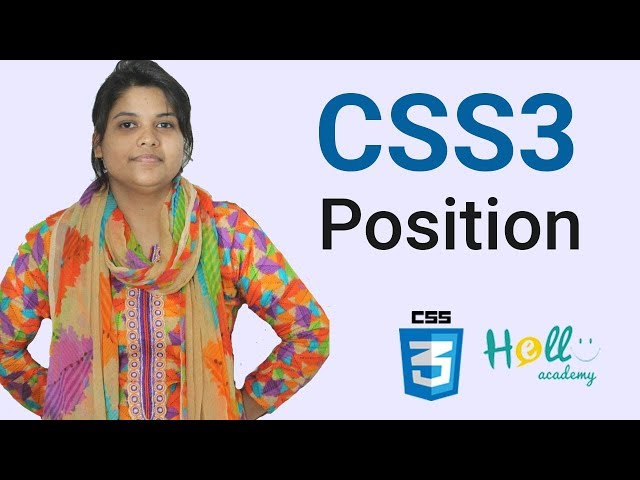 CSS3 basic tutorial(Bangla) | position