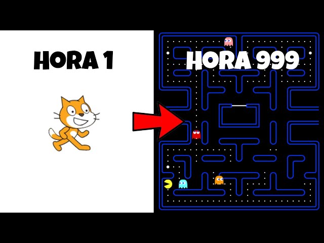 How to make PAC-MAN in Scratch | Pac-Man Game Tutorial 🎮