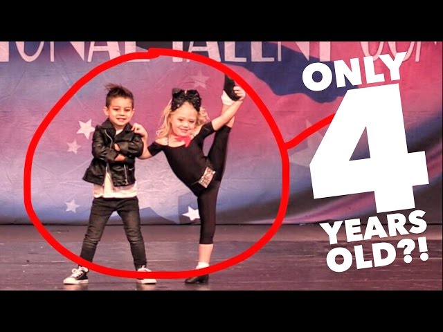 4 YEAR OLDS PERFORMING UNREAL DANCE ROUTINE! AMAZING!!