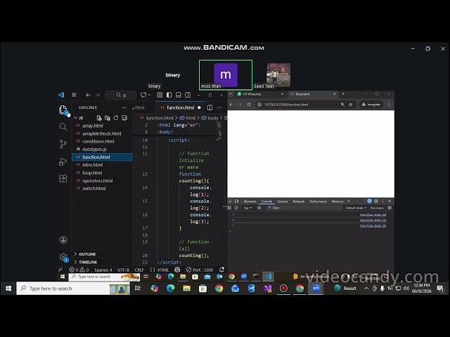 8 Lecture Java Script Function