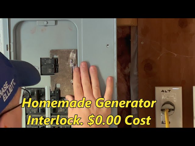 Generator Interlock. I Ain't Paying $85.