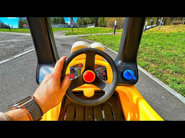 2026 Little Tikes Cozy Coupe (Taxi Edition) - POV TEST DRIVE