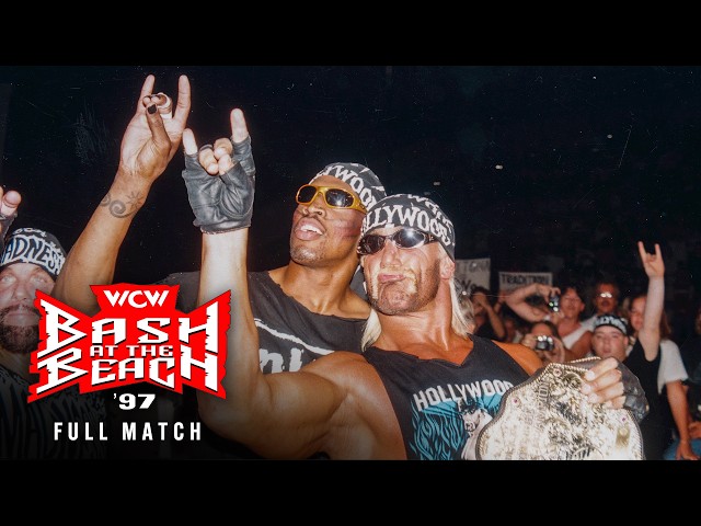 FULL MATCH: Lex Luger & The Giant vs. Dennis Rodman & Hollywood Hogan: WCW Bash at the Beach 1997