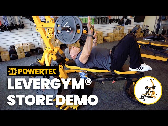 Powertec Workbench Levergym In-Store Demo At Top Fitness | Authorized Dealers Across The Nation