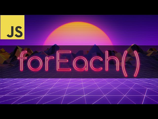 Super Quick Tutorial: forEach in JavaScript