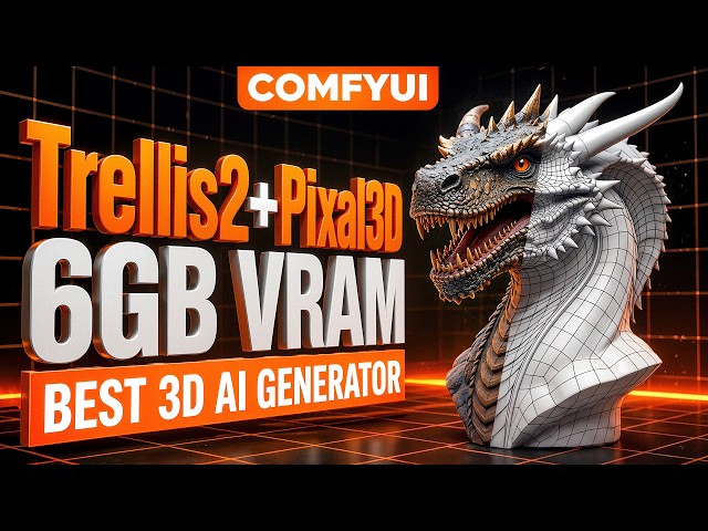 Best 3D AI Generator Now Runs Natively in ComfyUI! (Free&Local)