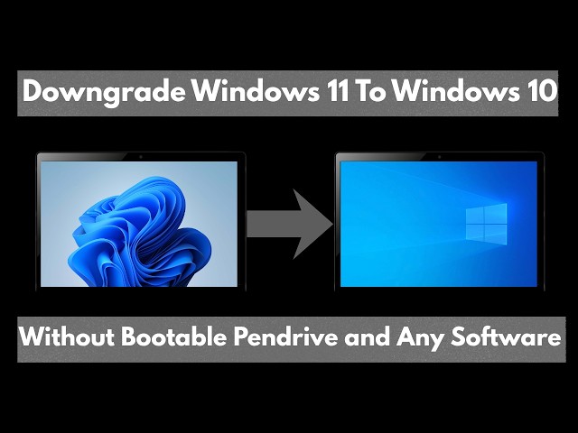 How to Downgrade Windows 11 to Windows 10 (2026) | Step-by-Step Guide