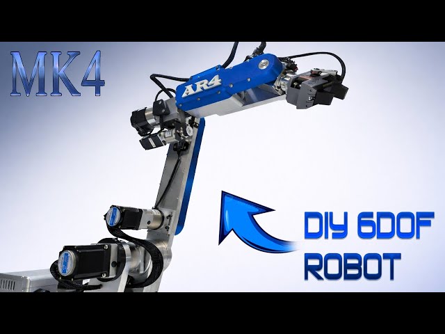 AR4 MK4 - BRAZO ROBOT - Kit de robot DIY de 6 ejes / 6DOF / Controlador Arduino con interfaz de p...