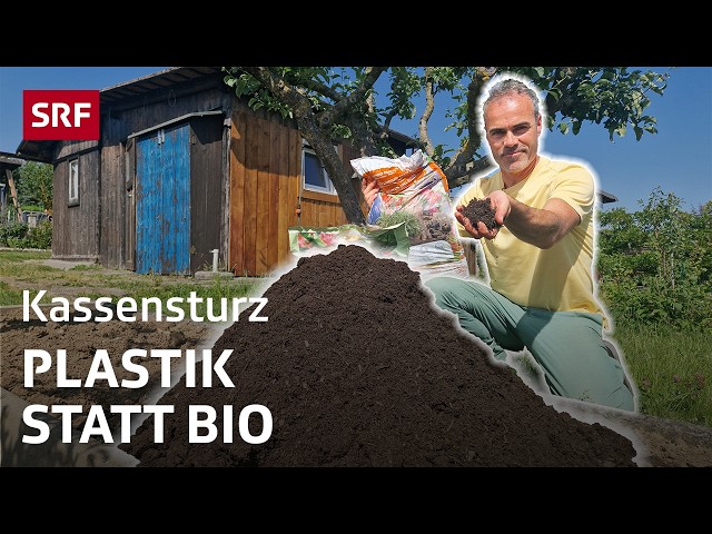 Garden soil tested: Microplastics discovered in products | 2026 | Kassensturz | SRF