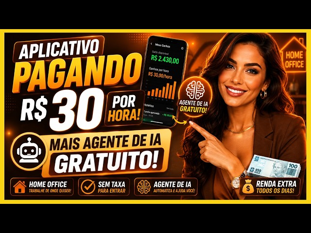 💰 [IT WENT VIRAL] APP PAYING $30/HOUR ON YOUR PHONE + FREE AI AGENT! 🚨