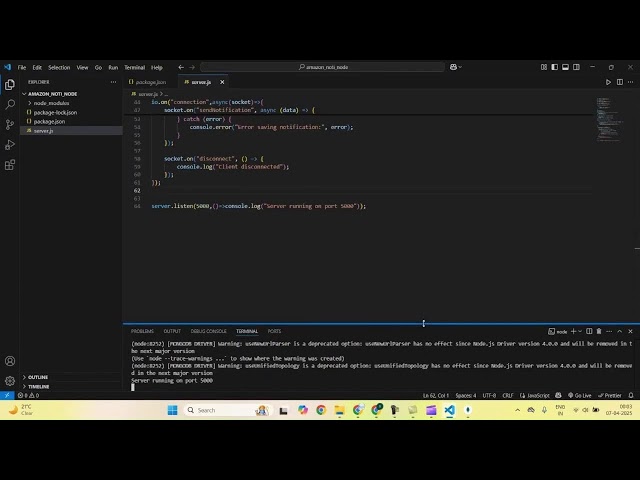 Live Notifications with Node.js, React & Socket.IO