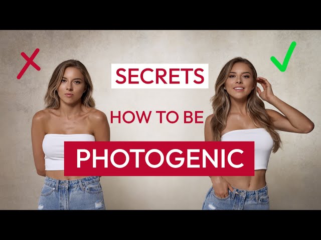How to pose and ALWAYS look good in pictures! 50 TIPS