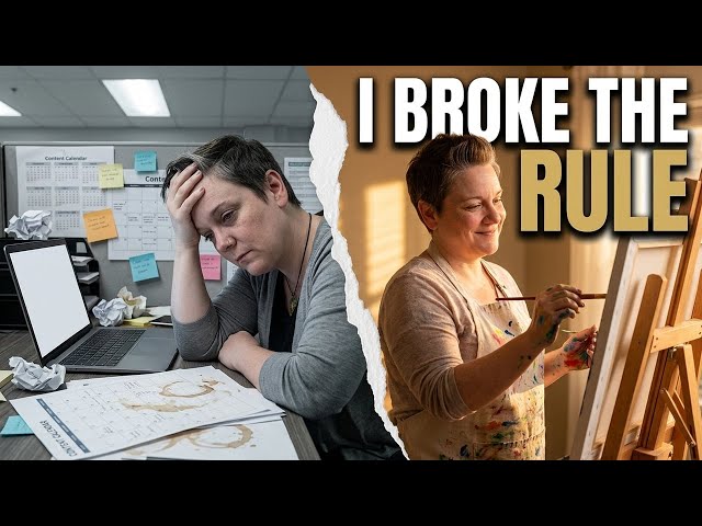 Creative Entrepreneurship Was Killing My Creativity... Then I Broke One Invisible Rule