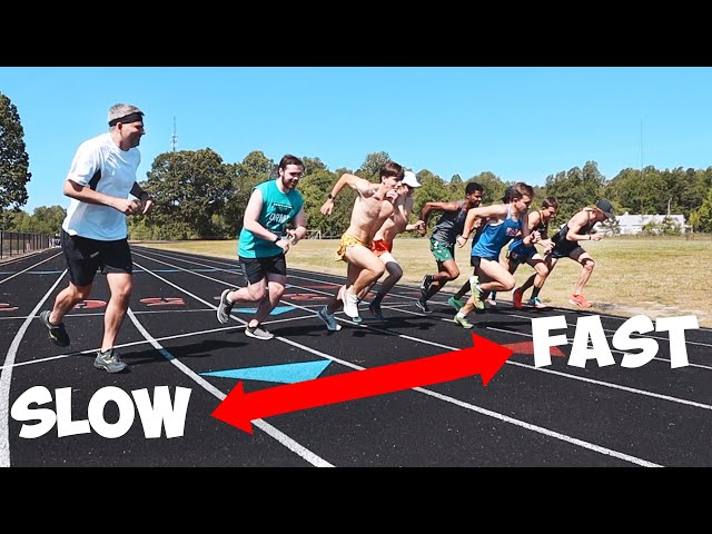 CRAZY FAST MILE RACE (NO TRAINING)!!