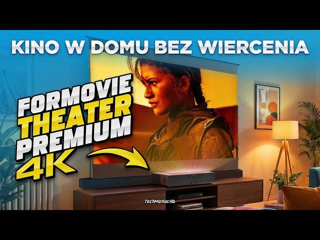 OLED gorszy? ☀️ Lepsze Kino BEZ WIERCENIA! 🤯 | Projektor zamiast TV