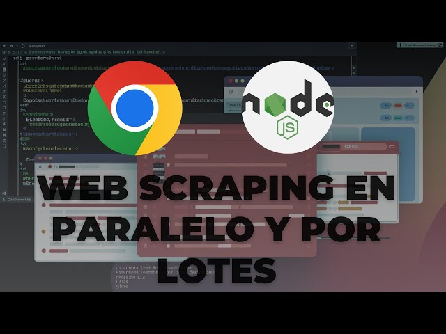 MASTER Node.js Web Scraping con Procesos en Paralelo!