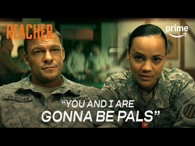 Reacher Starts a Bar Fight to Protect Neagley | REACHER Season 2 | Prime Video