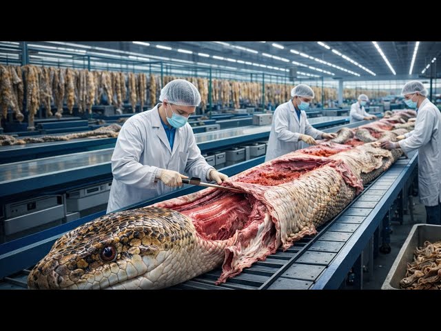 Snake-Leather Secrets: From Raw Skin to High-End Products