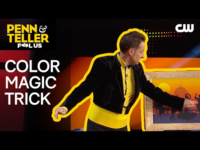 Spanish Magician Fools Penn & Teller with Colors Magic Trick | Penn & Teller: Fool Us | The CW