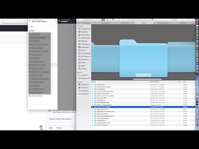 Contextual Feedback Using GitHub Pull Requests